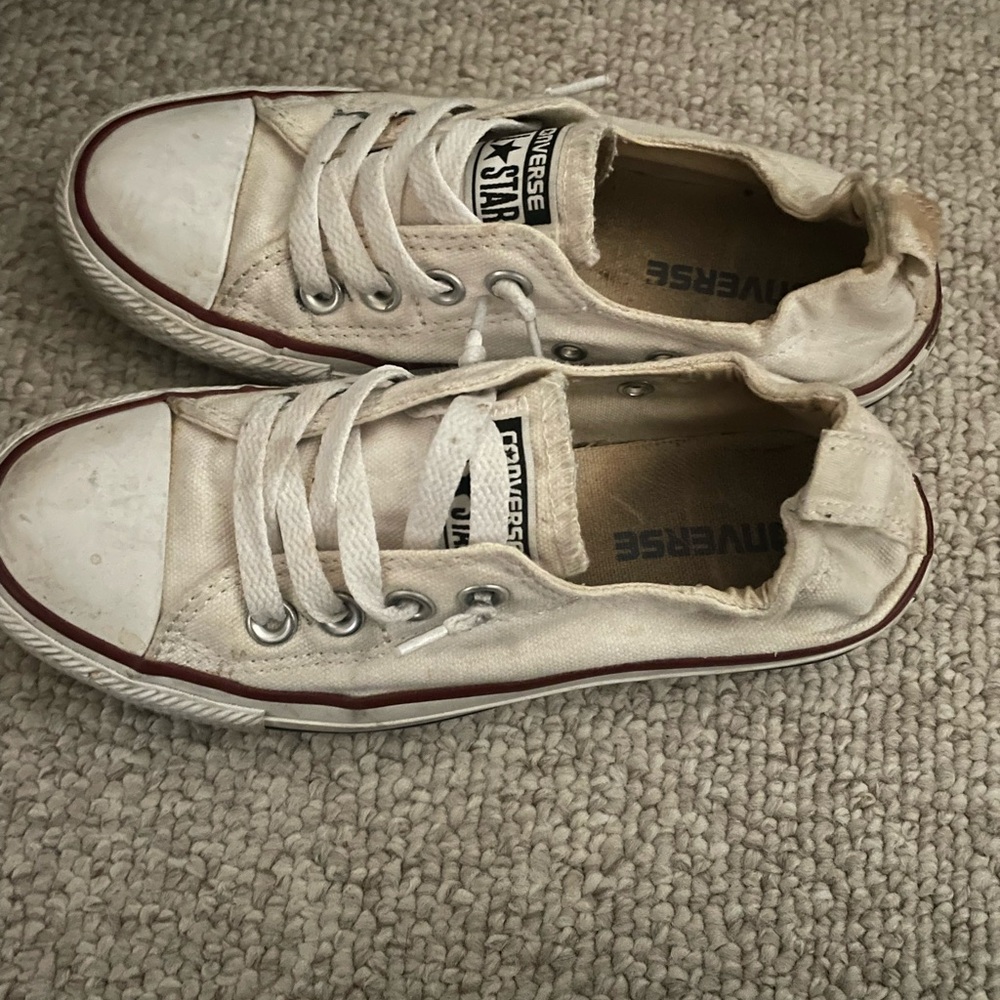 Converse Off-White Low-Top Sneakers